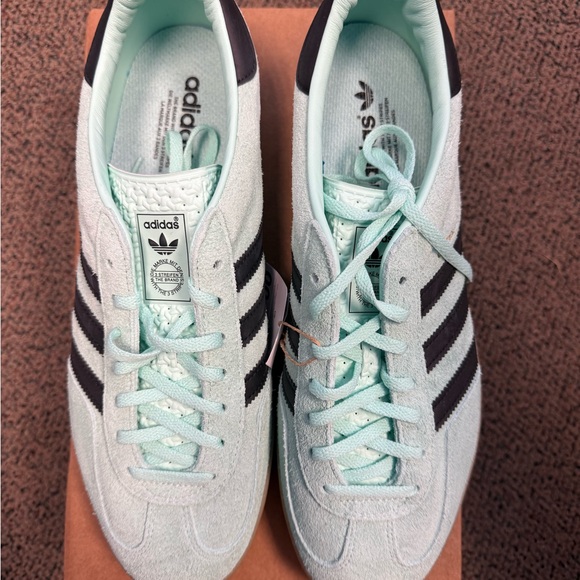 Adidas Gazelle Clear Mint Black Sneakers - Picture 2 of 5